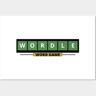 Word Game - Wordle Posters and Art